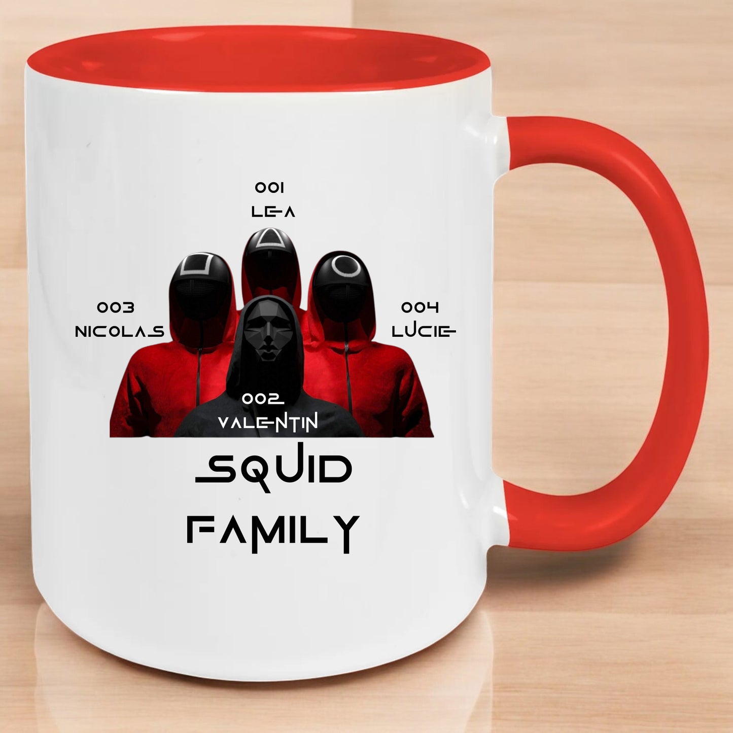 ☕ Mug Squid Game personnalisé - Pour les Vrais Fans ! 🎮